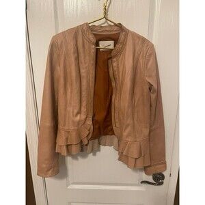 Hinge Leather Jacket size small 4-6
